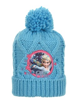 Disney Frozen Czapka &quot;Kraina Lodu&quot; w kolorze błękitnym ze sklepu Limango Polska w kategorii Czapki dziecięce - zdjęcie 177910025