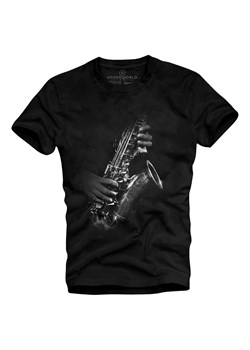 T-shirt męski UNDERWORLD Saxophone ze sklepu morillo w kategorii T-shirty męskie - zdjęcie 177910599