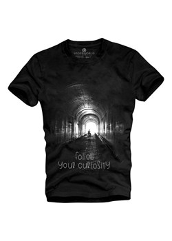 T-shirt męski UNDERWORLD Follow your curiosity ze sklepu morillo w kategorii T-shirty męskie - zdjęcie 177910786