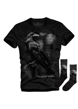 Zestaw koszulka i skarpety Underworld Raven ze sklepu morillo w kategorii T-shirty męskie - zdjęcie 177910787