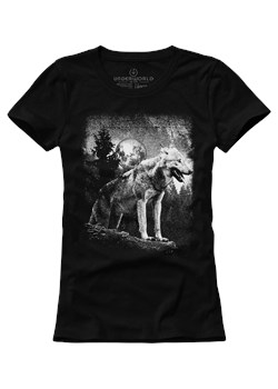 T-shirt damski UNDERWORLD Wolf in mountains ze sklepu morillo w kategorii Bluzki damskie - zdjęcie 177911175