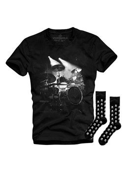 Zestaw koszulka i skarpety Underworld Drums / Skulls ze sklepu morillo w kategorii T-shirty męskie - zdjęcie 177912355