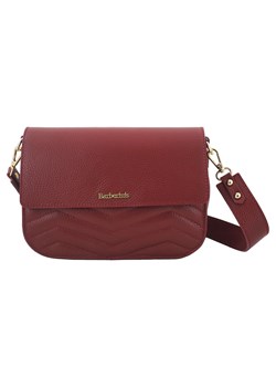 Torebka skórzana crossbody włoska - Czerwona ze sklepu Barberinis w kategorii Listonoszki - zdjęcie 177918059