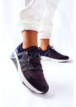 Buty Sportowe Memory Foam Big Star Granatowe II274309 ze sklepu ZAZOO w kategorii Buty sportowe damskie - zdjęcie 177935776