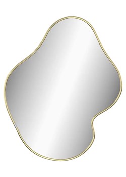 Wiszące lustro ścienne złote 50x40 cm - BLACK/GOLD 3X ze sklepu Edinos.pl w kategorii Lustra - zdjęcie 177939516