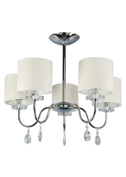 Kremowa lampa wisząca z abażurami - 2Q D229 H8-D40 ze sklepu Edinos.pl w kategorii Lampy wiszące - zdjęcie 177939727