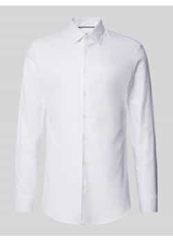 Koszula biznesowa o kroju Super Slim Fit z kołnierzykiem typu kent ze sklepu Peek&Cloppenburg  w kategorii Koszule męskie - zdjęcie 177942697