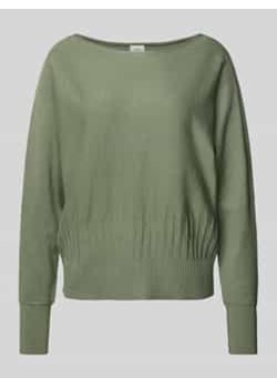 Sweter z dzianiny o kroju regular fit z dzianinowym wzorem ze sklepu Peek&Cloppenburg  w kategorii Swetry damskie - zdjęcie 177943245