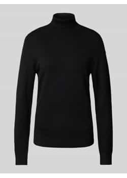 Sweter z dzianiny z golfem ze sklepu Peek&Cloppenburg  w kategorii Swetry damskie - zdjęcie 177943855