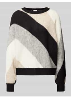 Sweter z dzianiny z raglanowymi rękawami model ‘KAMARA’ ze sklepu Peek&Cloppenburg  w kategorii Swetry damskie - zdjęcie 177948978