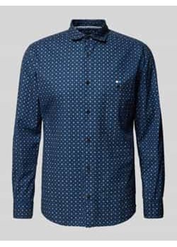 Koszula casualowa regular fit z kołnierzykiem typu kent ze sklepu Peek&Cloppenburg  w kategorii Koszule męskie - zdjęcie 177949878