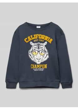 Bluza z nadrukiem z motywem model ‘MOBANNO’ ze sklepu Peek&Cloppenburg  w kategorii Bluzy chłopięce - zdjęcie 177951267