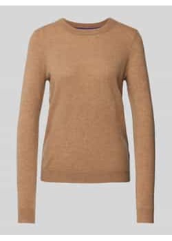 Sweter z dzianiny z fakturowanym wzorem ze sklepu Peek&Cloppenburg  w kategorii Swetry damskie - zdjęcie 177951595
