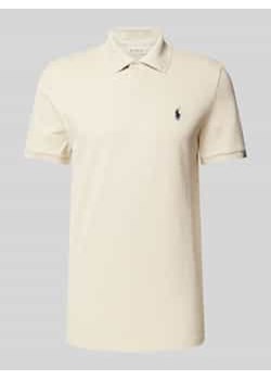 Koszulka polo o kroju tailored fit z wyhaftowanym logo ze sklepu Peek&Cloppenburg  w kategorii T-shirty męskie - zdjęcie 177953917