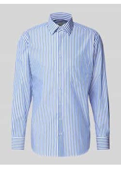 Koszula biznesowa o kroju modern fit z listwą guzikową ze sklepu Peek&Cloppenburg  w kategorii Koszule męskie - zdjęcie 177958199