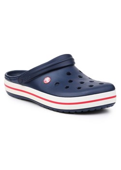 Klapki Crocs Crocband Navy M 11016-410 niebieskie ze sklepu ButyModne.pl w kategorii Klapki damskie - zdjęcie 177967179