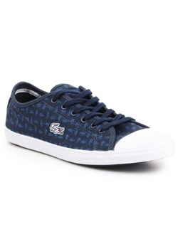 Trampki Lacoste Ziane W 7-31SPW0038003 białe ze sklepu ButyModne.pl w kategorii Trampki damskie - zdjęcie 177967185