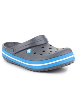 Klapki Crocs Crocband W 11016-07W szare ze sklepu ButyModne.pl w kategorii Klapki damskie - zdjęcie 177967209