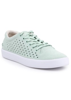 Buty Lacoste Tamora Lace W 7-31CAW01351R1 zielone ze sklepu ButyModne.pl w kategorii Trampki damskie - zdjęcie 177967218