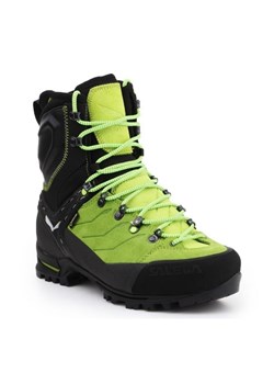 Buty trekkingowe Salewa Ms Vultur Evo Gtx 61334-0916 zielone ze sklepu ButyModne.pl w kategorii Buty trekkingowe męskie - zdjęcie 177967389