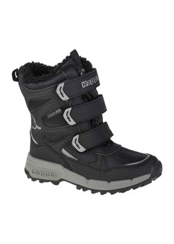 Buty Kappa Vipos Tex K 260902K-1115 czarne ze sklepu ButyModne.pl w kategorii Buty zimowe dziecięce - zdjęcie 177967519