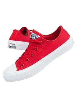 Buty Converse Ct Ii Ox 150151C czerwone ze sklepu ButyModne.pl w kategorii Trampki dziecięce - zdjęcie 177967617