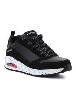 Buty Skechers 232153-BKW czarne ze sklepu ButyModne.pl w kategorii Buty sportowe męskie - zdjęcie 177967757