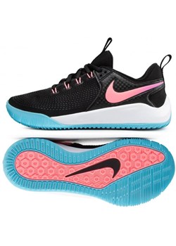 Buty do siatkówki Nike Air Zoom Hyperace 2 Le DM8199 064 czarne czarne ze sklepu ButyModne.pl w kategorii Buty sportowe dziecięce - zdjęcie 177968135