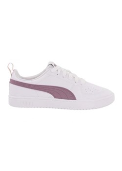 Buty Puma Rickie 384311 08 białe ze sklepu ButyModne.pl w kategorii Trampki dziecięce - zdjęcie 177968266