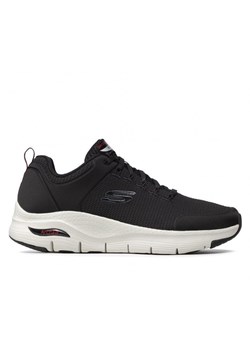 Buty Skechers Titan M 232200-BKW czarne ze sklepu ButyModne.pl w kategorii Buty sportowe męskie - zdjęcie 177968956