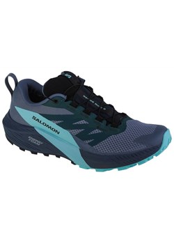 Buty Salomon Sense Ride 5 Gtx M 471474 niebieskie ze sklepu ButyModne.pl w kategorii Buty sportowe męskie - zdjęcie 177969129