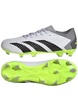 Buty adidas Predator Accuracy.3 L Fg M GZ0014 białe białe ze sklepu ButyModne.pl w kategorii Buty sportowe męskie - zdjęcie 177969255