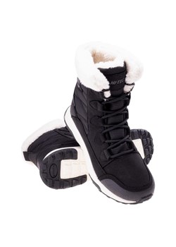 Buty Hi-Tec Mestia Mid Wp W 92800377013 czarne ze sklepu ButyModne.pl w kategorii Śniegowce damskie - zdjęcie 177969357