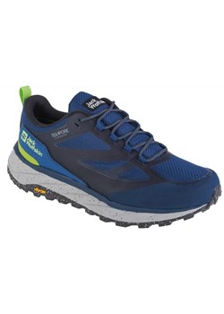 Buty Jack Wolfskin Terraventure Texapore Low M 4051621-1274 niebieskie ze sklepu ButyModne.pl w kategorii Buty sportowe męskie - zdjęcie 177969516