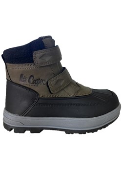 Buty Lee Cooper LCJ-23-01-2058K zielone ze sklepu ButyModne.pl w kategorii Buty zimowe dziecięce - zdjęcie 177969638