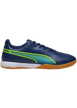 Buty piłkarskie Puma King Match It 107261 02 niebieskie ze sklepu ButyModne.pl w kategorii Buty sportowe męskie - zdjęcie 177969645