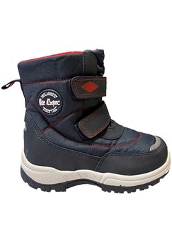 Buty Lee Cooper LCJ-23-44-1995K niebieskie ze sklepu ButyModne.pl w kategorii Buty zimowe dziecięce - zdjęcie 177969717