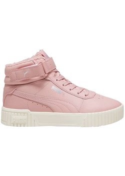 Buty Puma Carina 2.0 Mid Wtr 387380 03 różowe ze sklepu ButyModne.pl w kategorii Buty sportowe dziecięce - zdjęcie 177969745