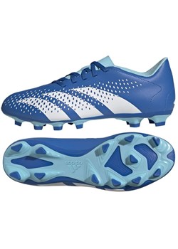 Buty piłkarskie adidas Predator Accuracy.4 FxG GZ0010 niebieskie ze sklepu ButyModne.pl w kategorii Buty sportowe męskie - zdjęcie 177969768