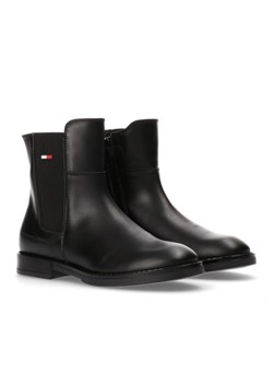 Buty Tommy Hilfiger Chelsea Boot W T4A5-33045-0036999-999 czarne ze sklepu ButyModne.pl w kategorii Botki - zdjęcie 177969827