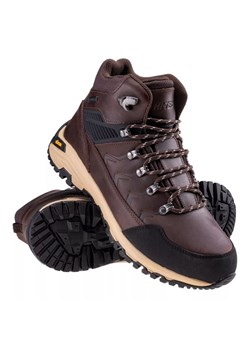 Buty Hi-Tec Leknes Mid Ag V M 92800442420 brązowe ze sklepu ButyModne.pl w kategorii Buty trekkingowe męskie - zdjęcie 177970036