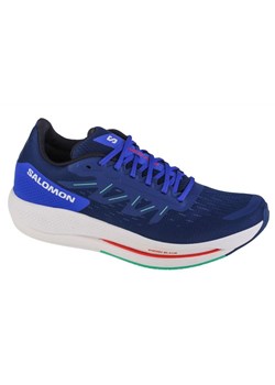 Buty do biegania Salomon Spectur M 415899 niebieskie ze sklepu ButyModne.pl w kategorii Buty sportowe męskie - zdjęcie 177970075