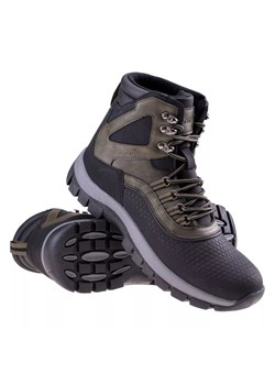 Buty Hi-Tec Blazi Mid M 92800454919 zielone ze sklepu ButyModne.pl w kategorii Buty trekkingowe męskie - zdjęcie 177970079