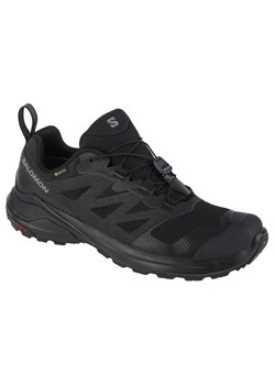 Buty do biegania Salomon X-Adventure Gtx M 473211 czarne ze sklepu ButyModne.pl w kategorii Buty trekkingowe męskie - zdjęcie 177970149