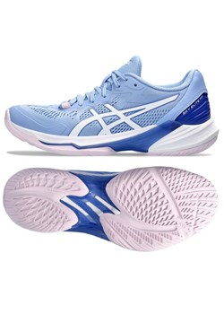 Buty siatkarskie Asics Sky Elite Ff 2 W 1052A053-403 niebieskie ze sklepu ButyModne.pl w kategorii Buty sportowe damskie - zdjęcie 177970386