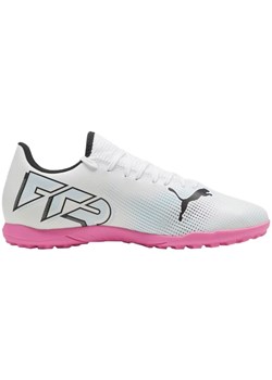 Buty piłkarskie Puma Future 7 Play Tt M 107726 01 białe ze sklepu ButyModne.pl w kategorii Buty sportowe męskie - zdjęcie 177970496