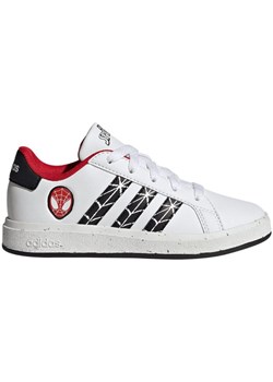Buty adidas Grand Court Spider-man K Jr IG7169 białe ze sklepu ButyModne.pl w kategorii Buty sportowe dziecięce - zdjęcie 177970616