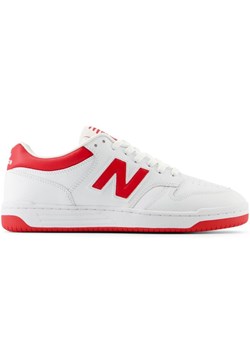 Buty New Balance sportowe BB480LTR białe ze sklepu ButyModne.pl w kategorii Buty sportowe damskie - zdjęcie 177970618