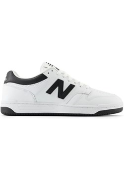 Buty New Balance sportowe BB480LBK białe ze sklepu ButyModne.pl w kategorii Buty sportowe damskie - zdjęcie 177970619