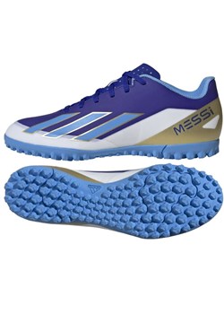 Buty adidas X Crazyfast Club Messi Tf ID0726 niebieskie ze sklepu ButyModne.pl w kategorii Buty sportowe męskie - zdjęcie 177970657